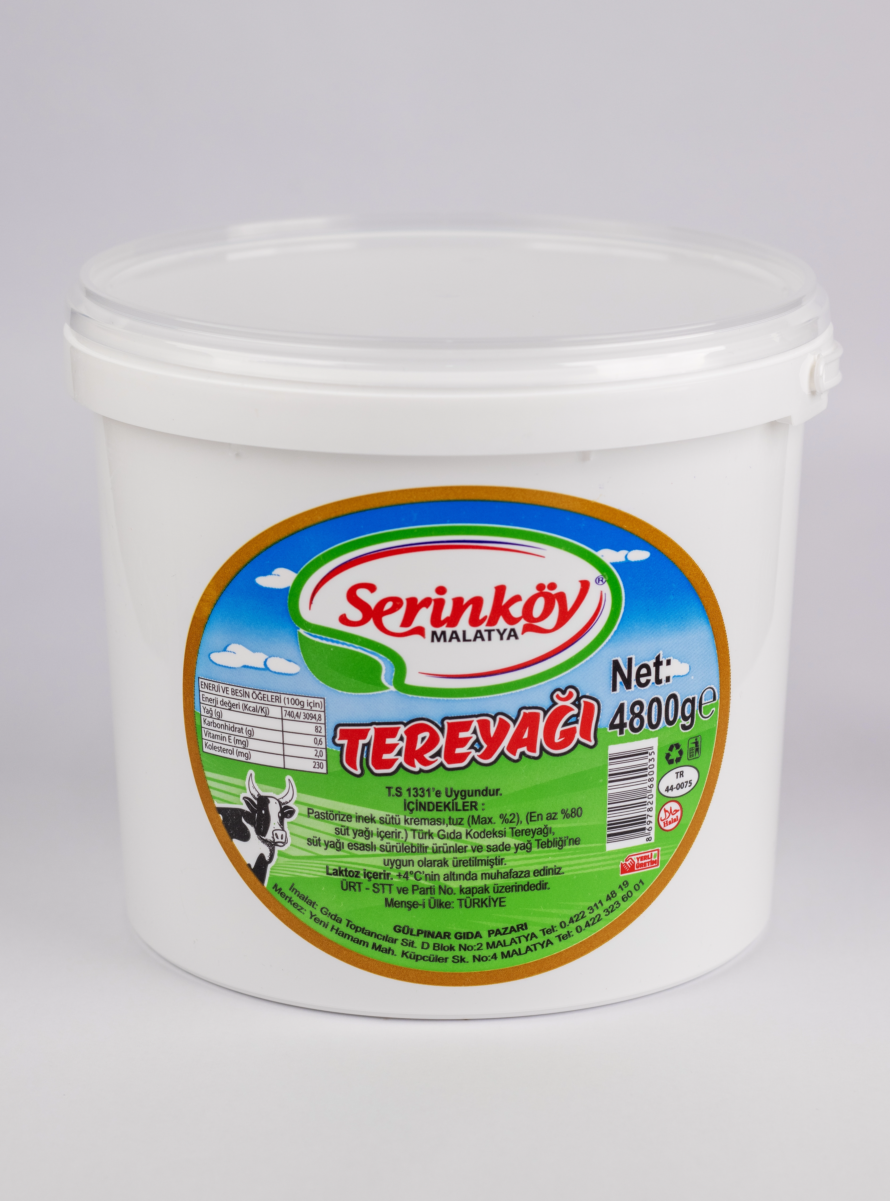 SERİNKÖY TUZSUZ TEREYAĞI 4800 GR
